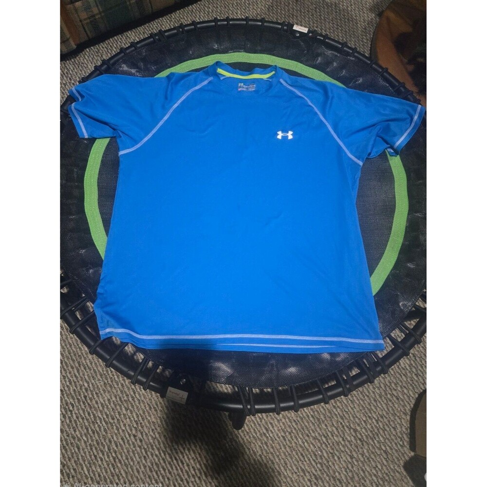 Under Armour Men's Royal Blue Short Sleeve Performance Shirt